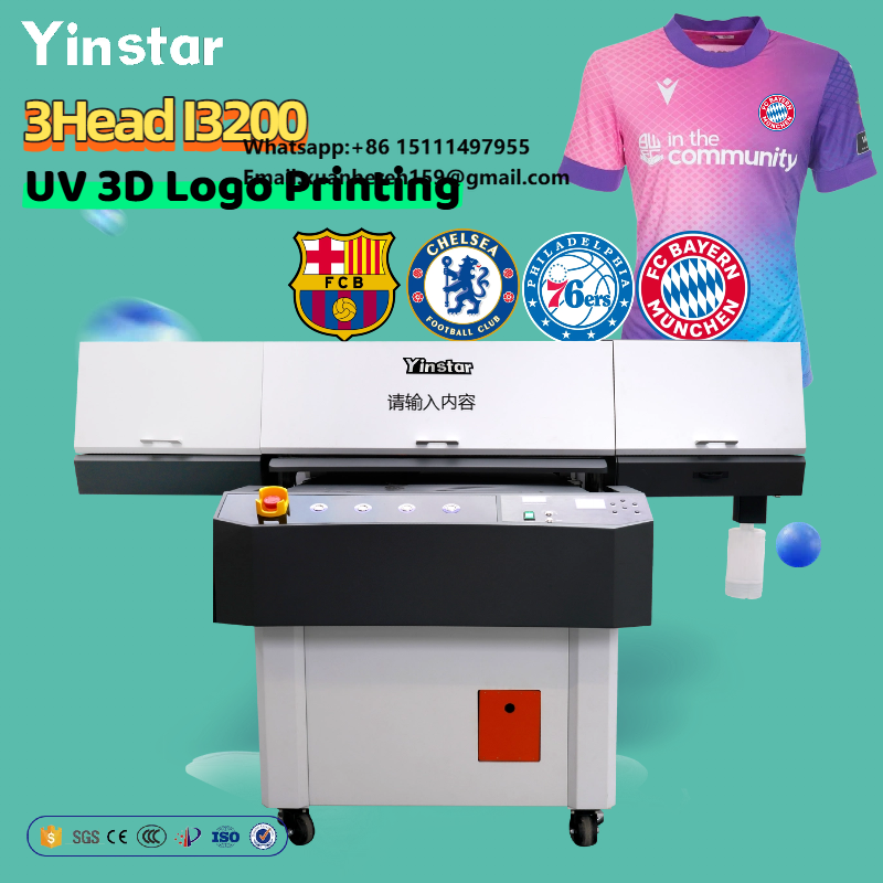 Embroidery Patch - เครื่องพิมพ์แพทช์ TPU แบบกำหนดเองยี่ห้อ Yinstar เครื่องพิมพ์ UV
