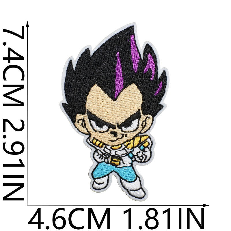 แพทช์ผ้าปักลายตัวละครอนิเมะญี่ - Embroidery Patch บทวิจารณ์และราคา