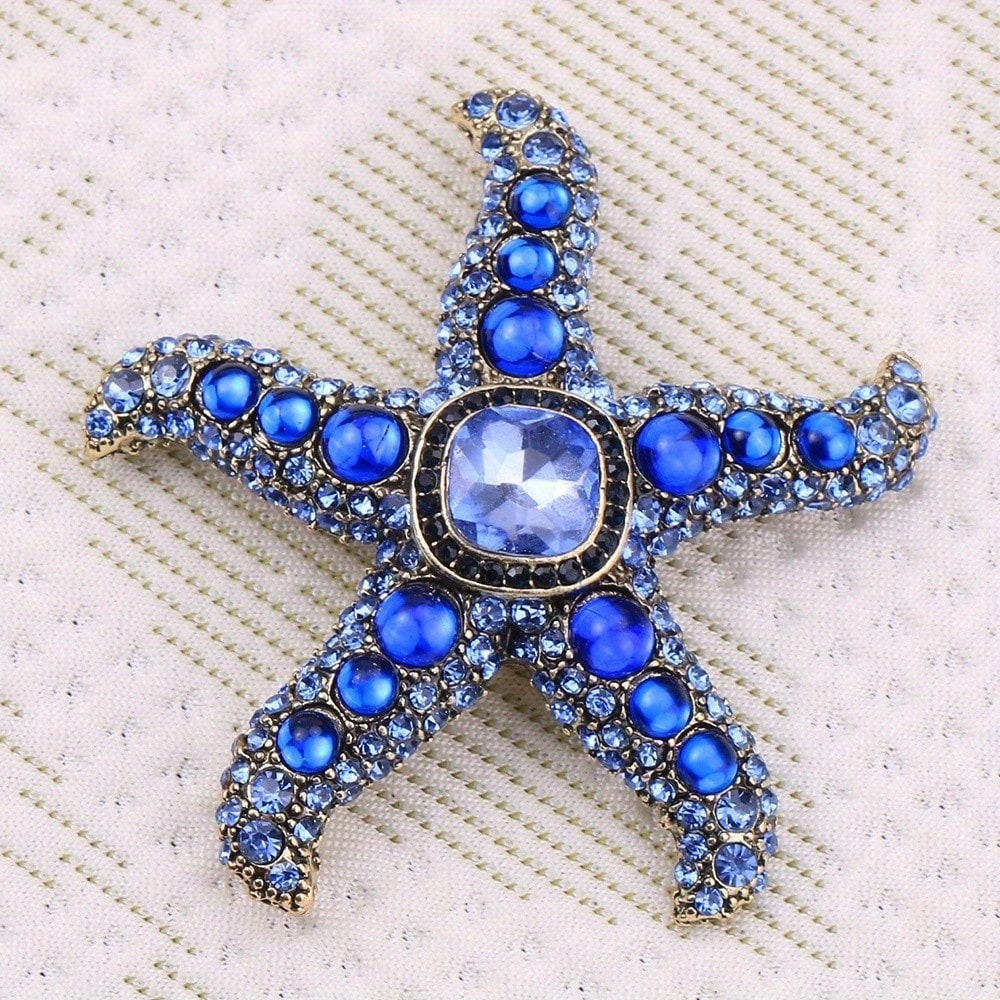 เข็มกลัดรูปปลาดาวสุดหรูสไตล์วิ - Embroidery Whale บทวิจารณ์และราคา