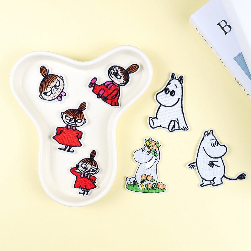แพทช์ปักลายการ์ตูนมูมินน่ารัก  - Embroidery Patch บทวิจารณ์และราคา
