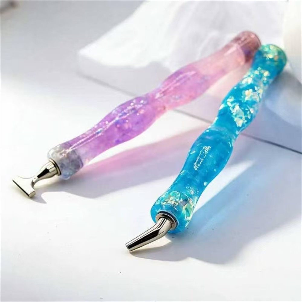 ปากกาเพชรเรซิ่นแบบใหม่ ลายคลื่ - Embroidery Kit Starter บทวิจารณ์และราคา