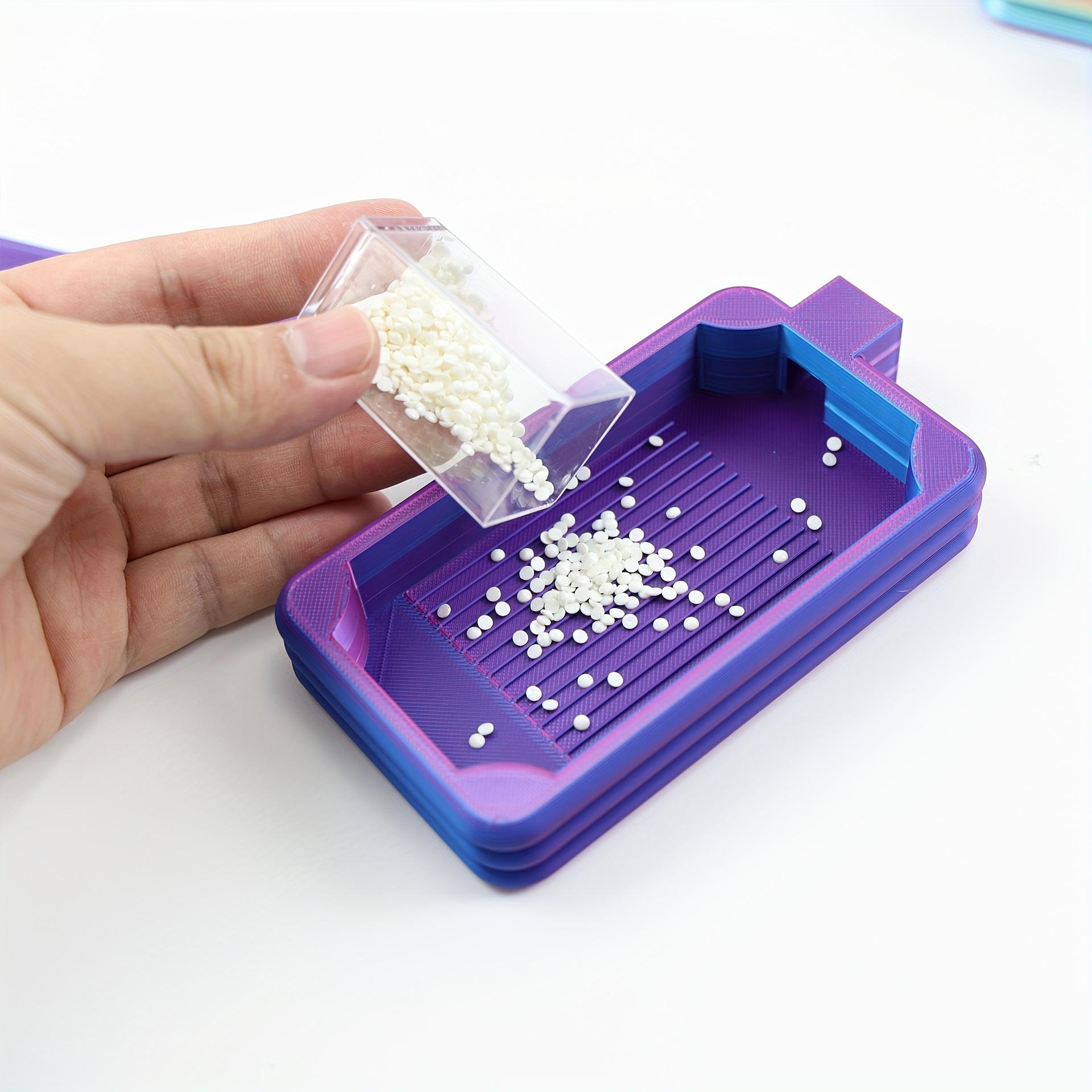 ถาดใส่เพชรหลากสีแบบใหม่พร้อมฝา - Embroidery Kit Starter บทวิจารณ์และราคา