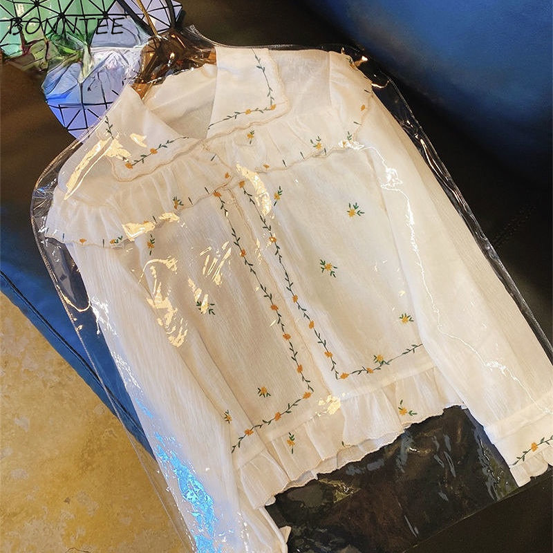 น่ารักเสื้อผู้หญิงฤดูใบไม้ผลิใ - Embroidery Design Love บทวิจารณ์และราคา