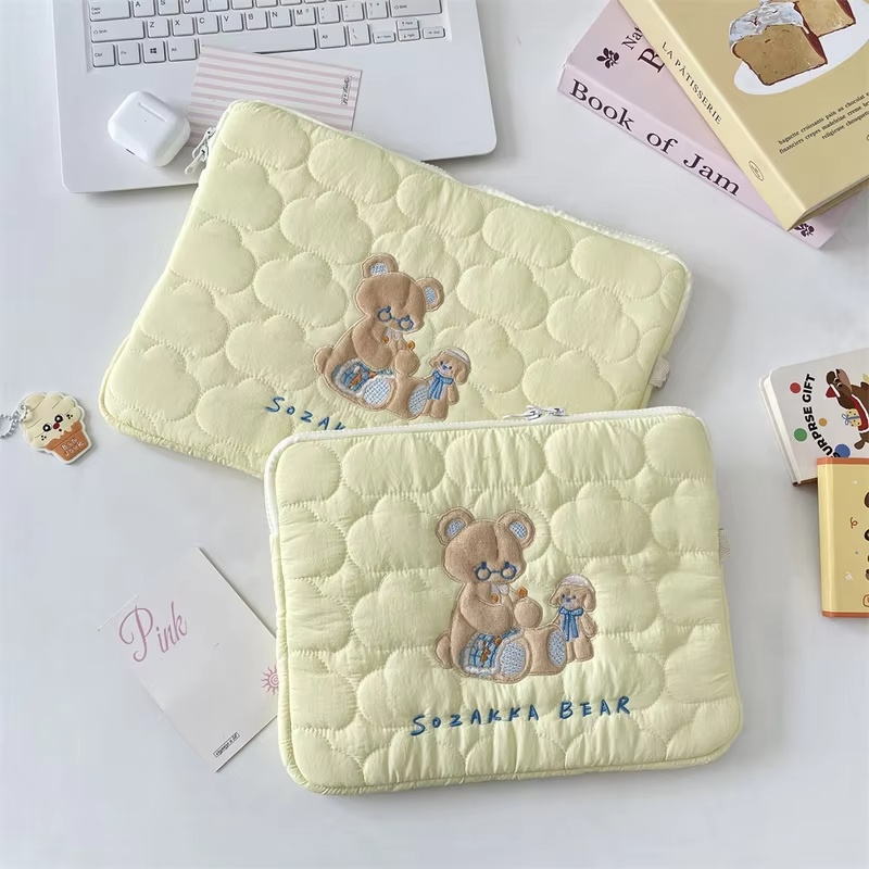 กระเป๋าแล็ปท็อปปักลายการ์ตูนเม - Embroidery Journal Book บทวิจารณ์และราคา
