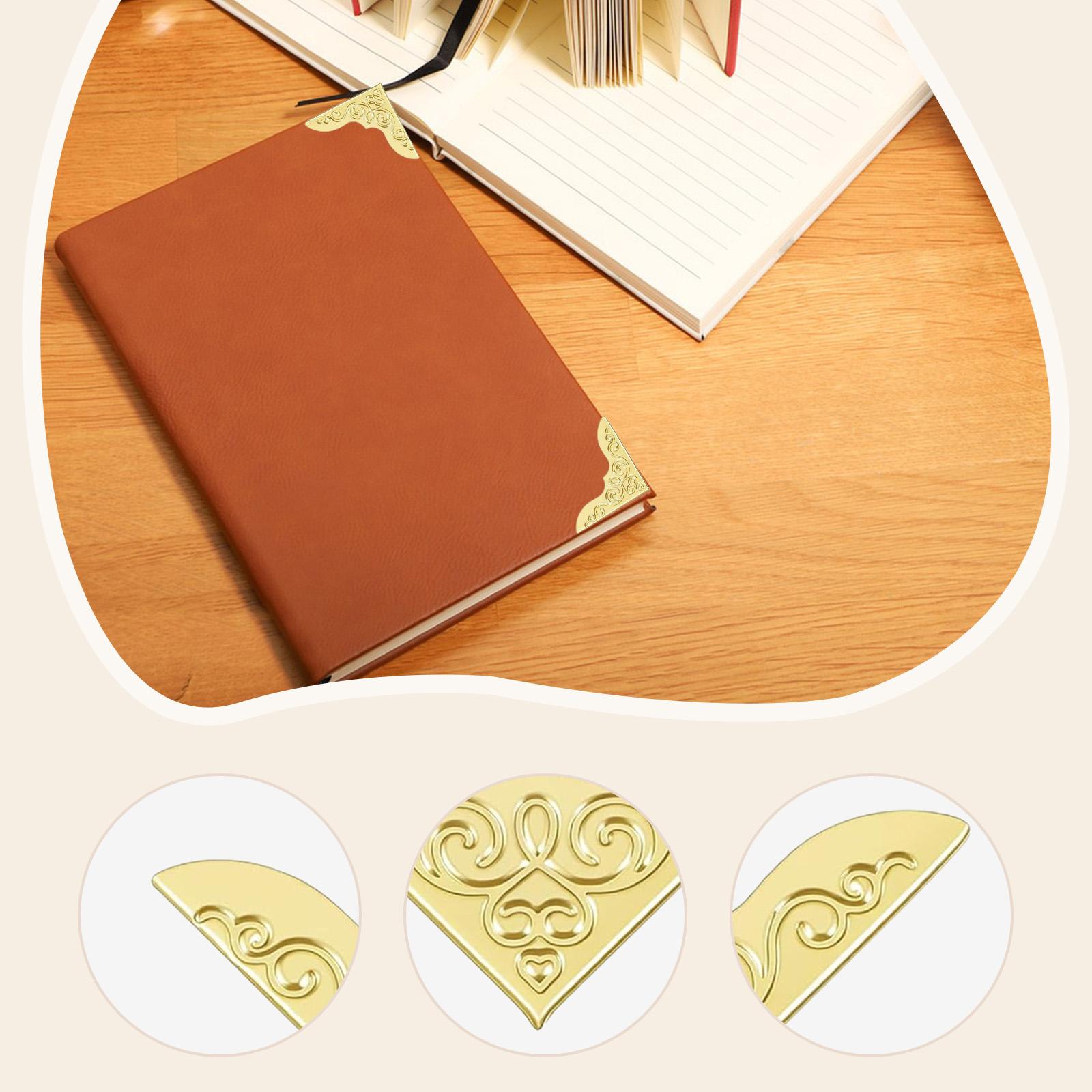 ตัวป้องกันมุมหนังสือเหล็กตกแต่ - Embroidery Journal Book บทวิจารณ์และราคา