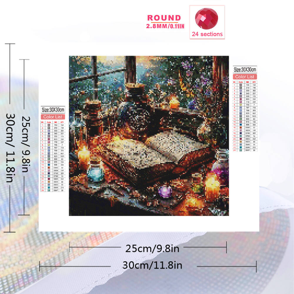 Evershine เพชรภาพวาดสุนัขสัตว์ - Embroidery Journal Book บทวิจารณ์และราคา