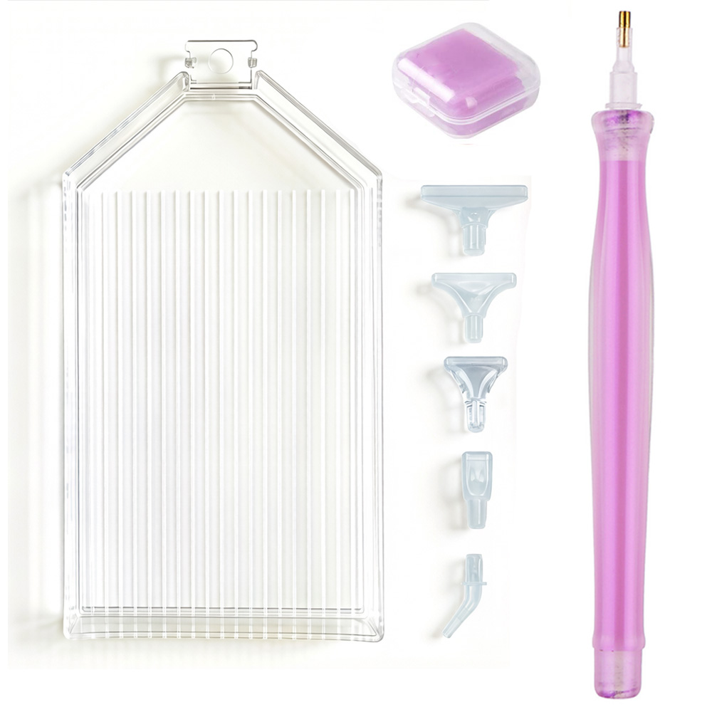 ชุดอุปกรณ์เพ้นท์เพชร ถาดใส่ปาก - Embroidery Kit Starter บทวิจารณ์และราคา