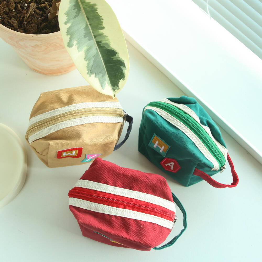 กระเป๋าผ้าแคนวาสขนาดเล็กแบบมีซ - Embroidery Patch บทวิจารณ์และราคา