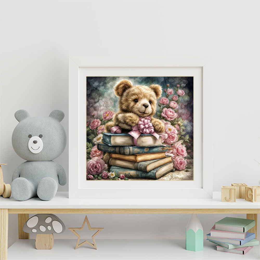 ภาพปักเพชร EverShine ลายหมี งา - Embroidery Journal Book บทวิจารณ์และราคา