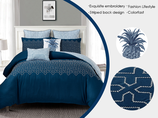 ชุดเครื่องนอนผ้าฝ้าย ALPHA TEX - Embroidery Alpha บทวิจารณ์และราคา