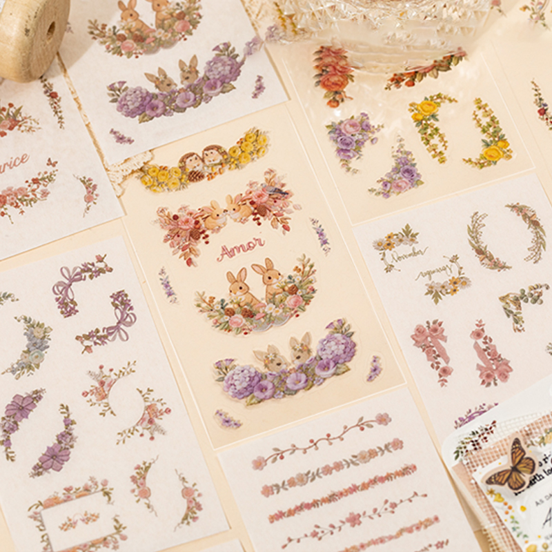 สมุดสติกเกอร์ไดคัทแบบสองวัสดุ  - Embroidery Journal Book บทวิจารณ์และราคา