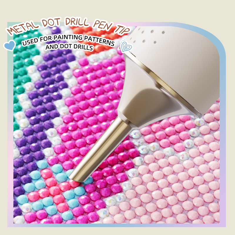 ปากกาเพชรวาดภาพไร้สาย ปากกาไฟฟ - Embroidery Kit Starter บทวิจารณ์และราคา