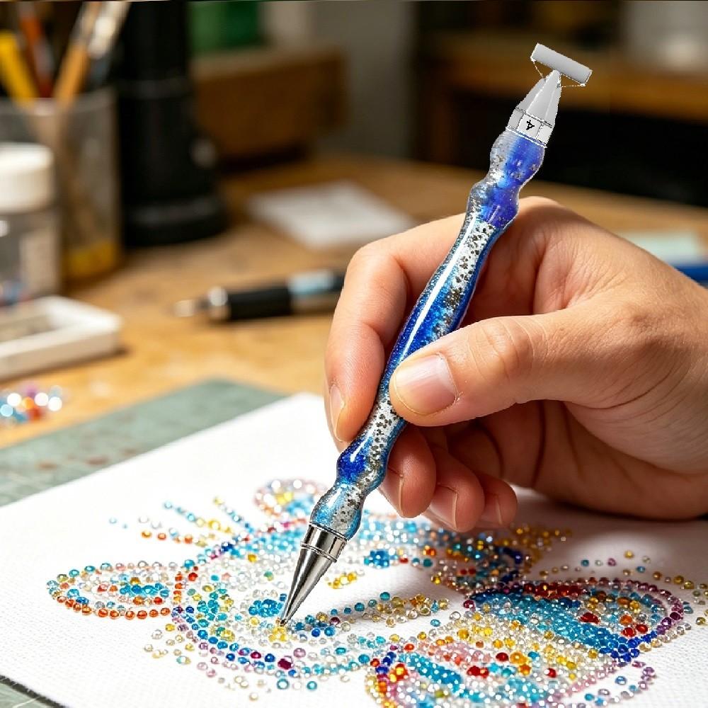 ชุดหัวปากกาเพชรสำหรับงานเพ้นท์ - Embroidery Kit Starter บทวิจารณ์และราคา