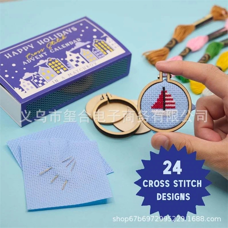 ชุดปักครอสติชปฏิทินนับถอยหลัง  - Embroidery House บทวิจารณ์และราคา