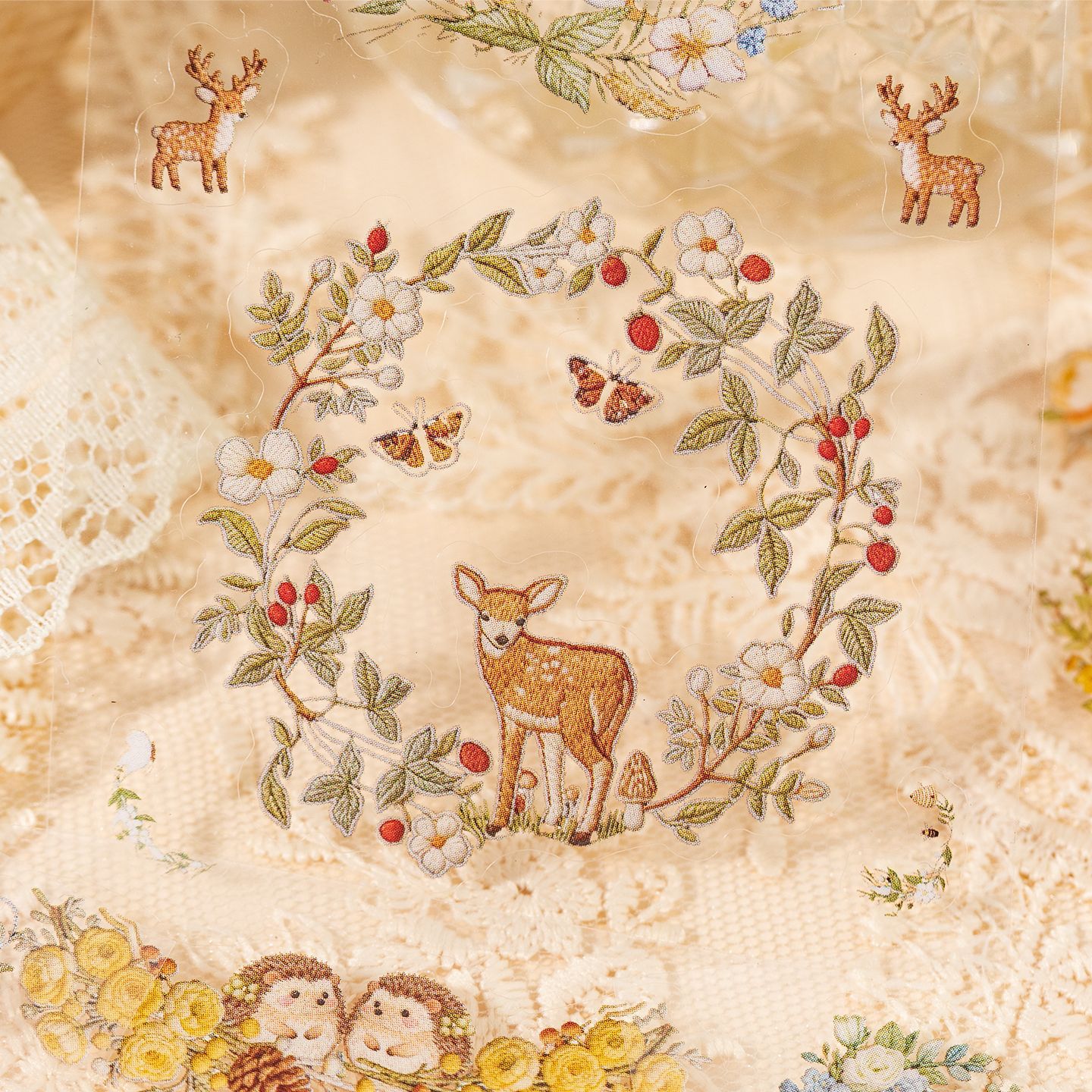 สมุดสติกเกอร์ไดคัทลายเรืองแสง  - Embroidery Journal Book บทวิจารณ์และราคา
